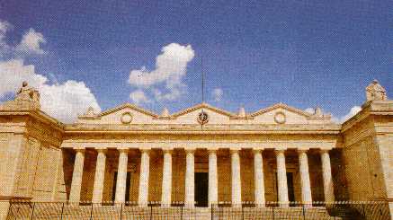 Le Palais de Justice de Bordeaux en l'�tat actuel